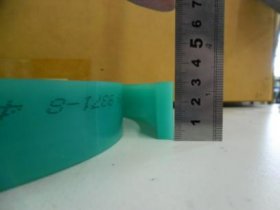 30mm x 9mm 75 Shore (Medium) Square Green (per 1cm)