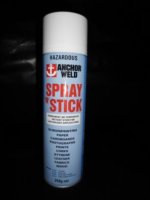 Anchor Weld spray and stick 350g can