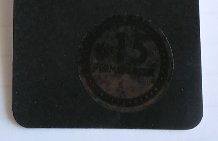 PERMACRYLIK BLACK (no#15) 4L