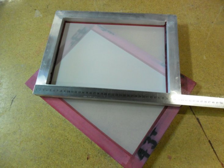200mm x 250mm New Screen with 77T White Mesh