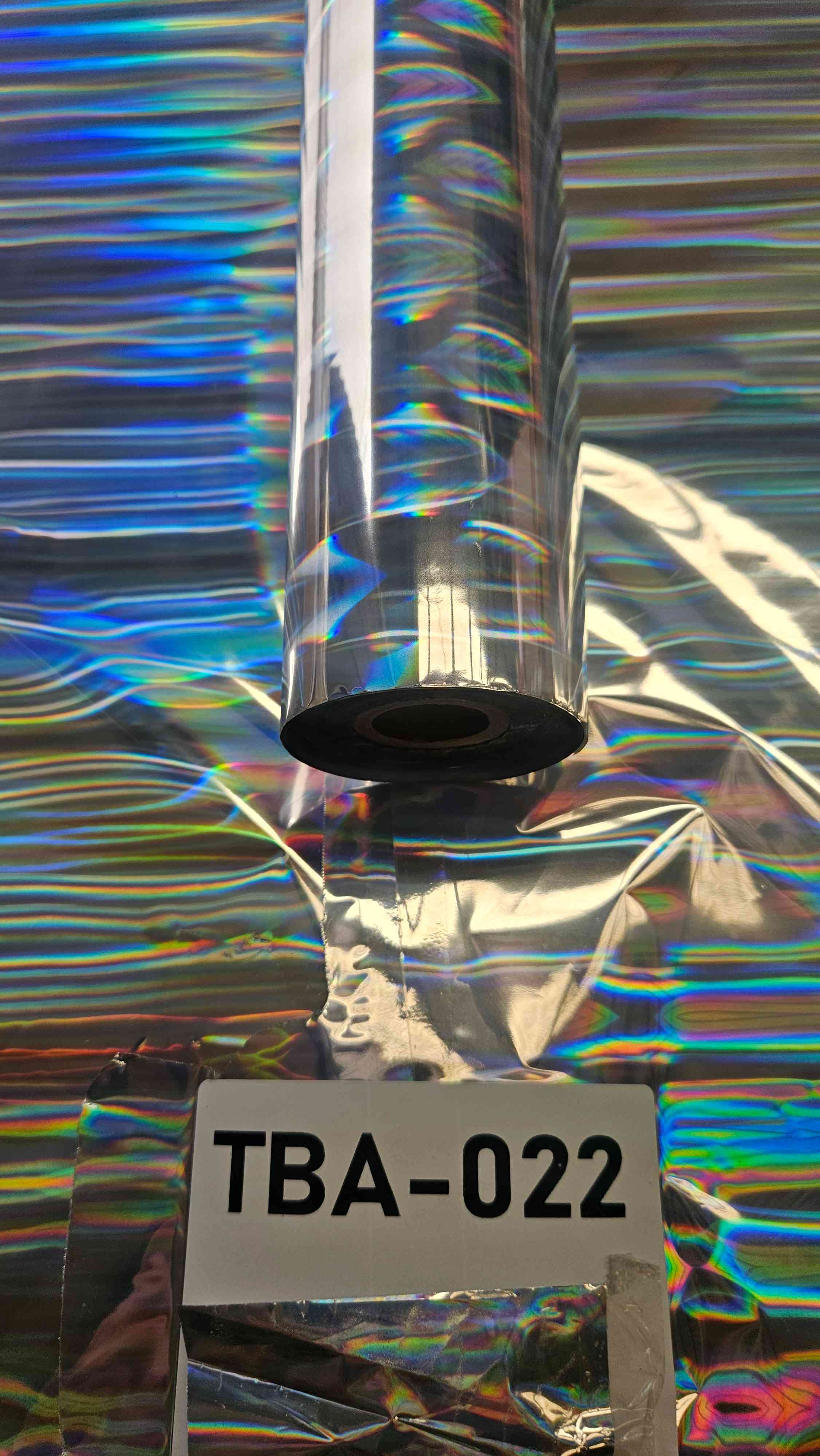 (image for) FOIL HOLOGRAPHIC SILVER TBA-022