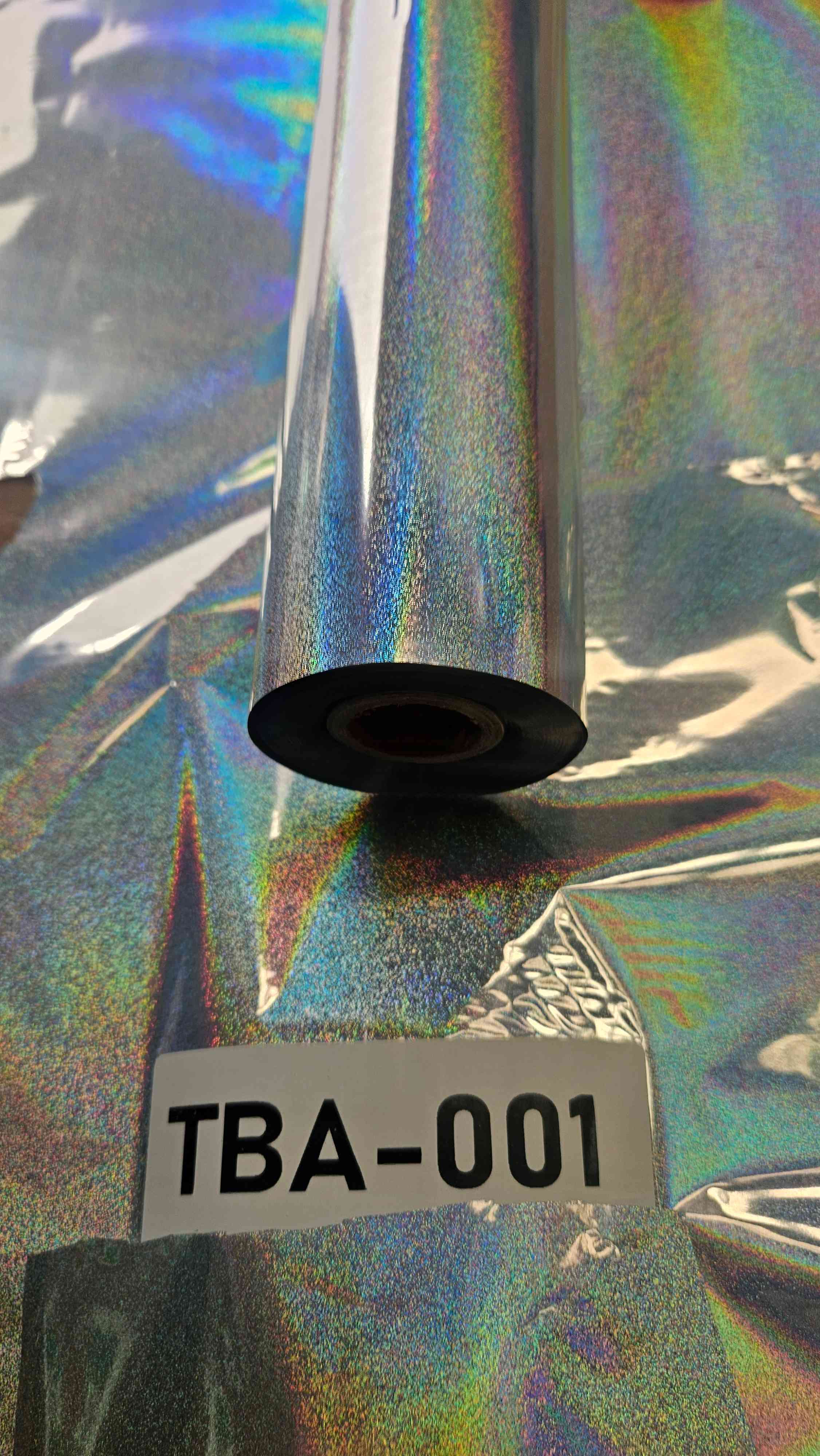 (image for) FOIL HOLOGRAPHIC SILVER SPECKLE TBA-001
