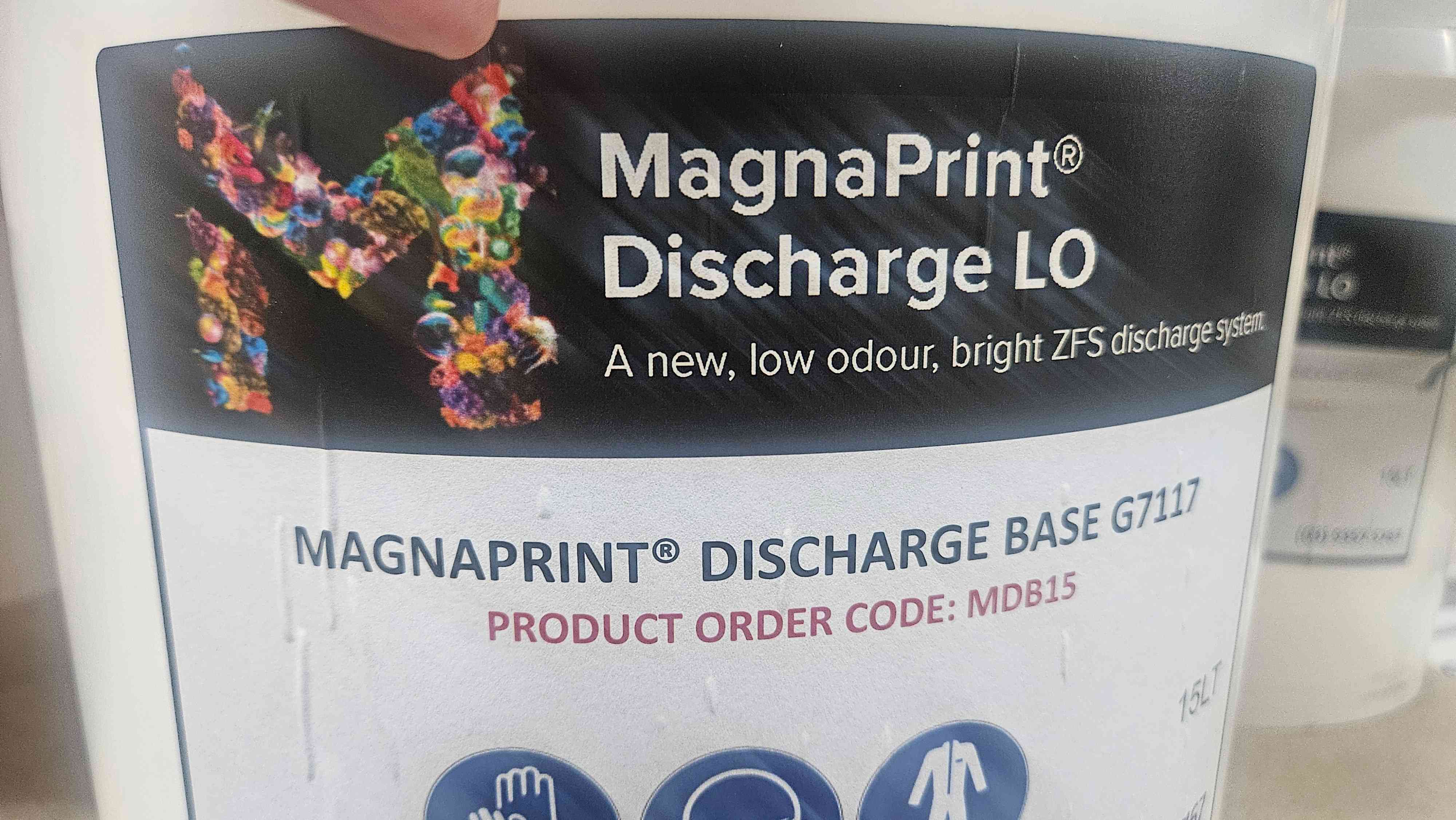(image for) MAGNAPRINT DISCHARGE BASE/CLEAR G7118