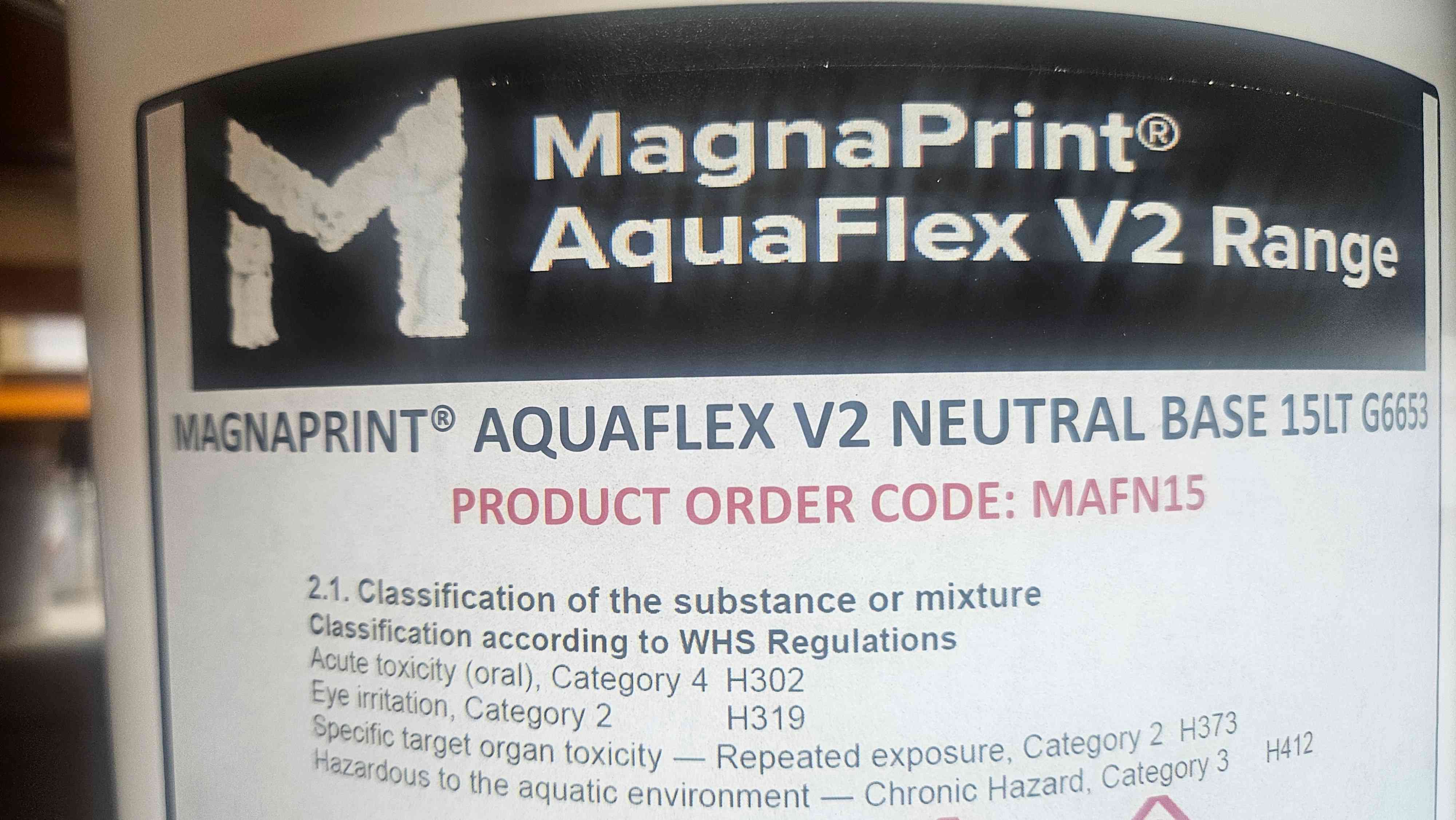 (image for) Magnaprint Aquaflex V2 neutral base 15ltr G6653