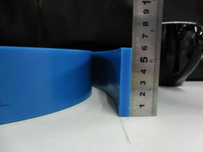 60mm x 9mm 85 Shore (Hard) Square Blue 3.7m ROLL
