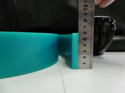 60mm x 9mm 75 Shore (Medium) Triple Green 3.7m ROLL