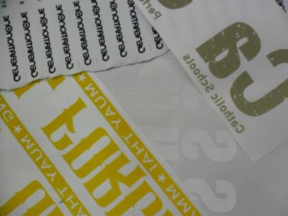Plastisol Transfer paper and glues