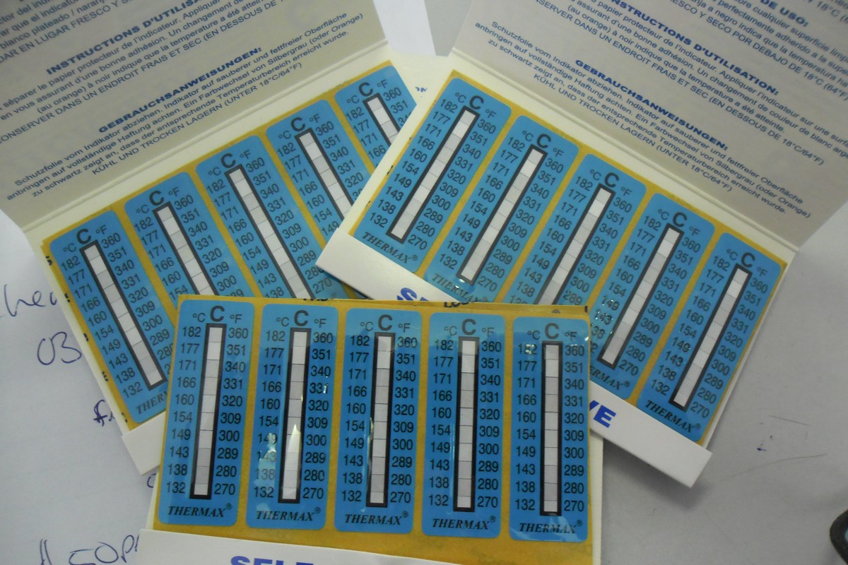 Thermostat Testing Adhesive Strips