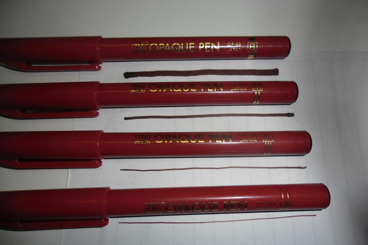 Opaque Pens "red"