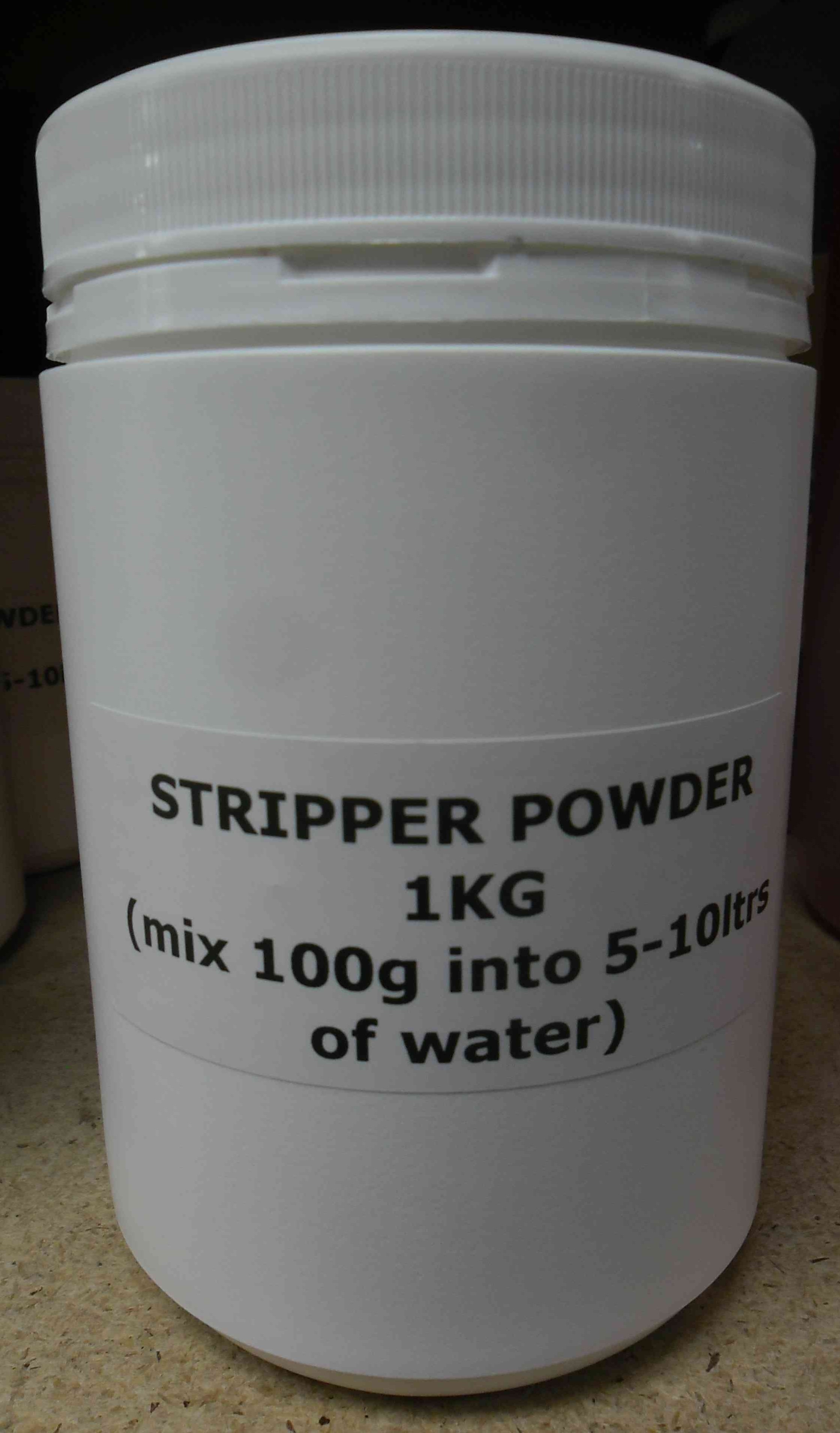 (image for) stencil remover stripper powder "generic brand"