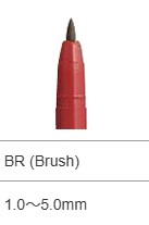 (image for) ZIG OPAQUE PEN - BRUSH TIP